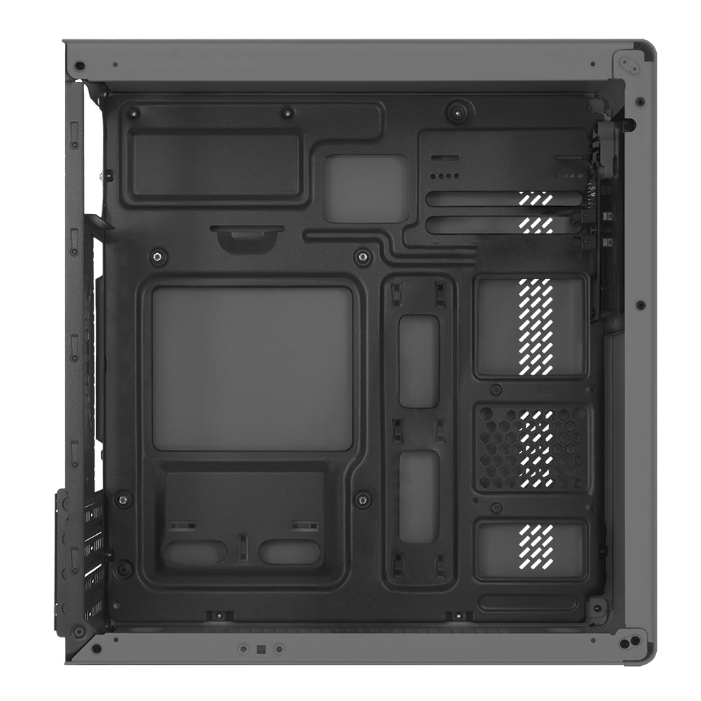 NUWO Case Micro-Atx EGUERA A102 Gray